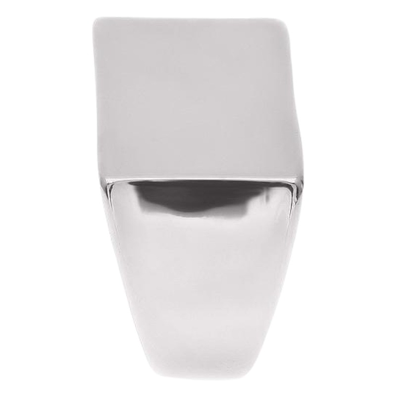 European and American Personalized Two-Finger Stainless Steel Ring Men's Hip-Hop Retro Punk Vacuum Electroplated Gold Ring Wholesale