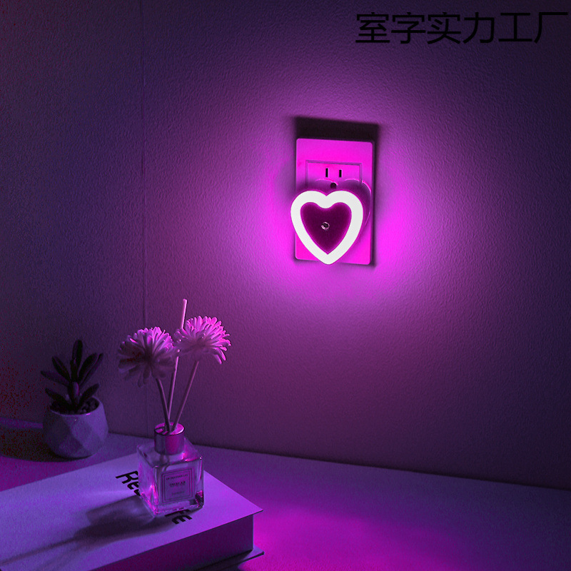 Energy saving lights, room ambient lights, couple bedroom moods, bedside lights, romantic sleep lights, control night lights