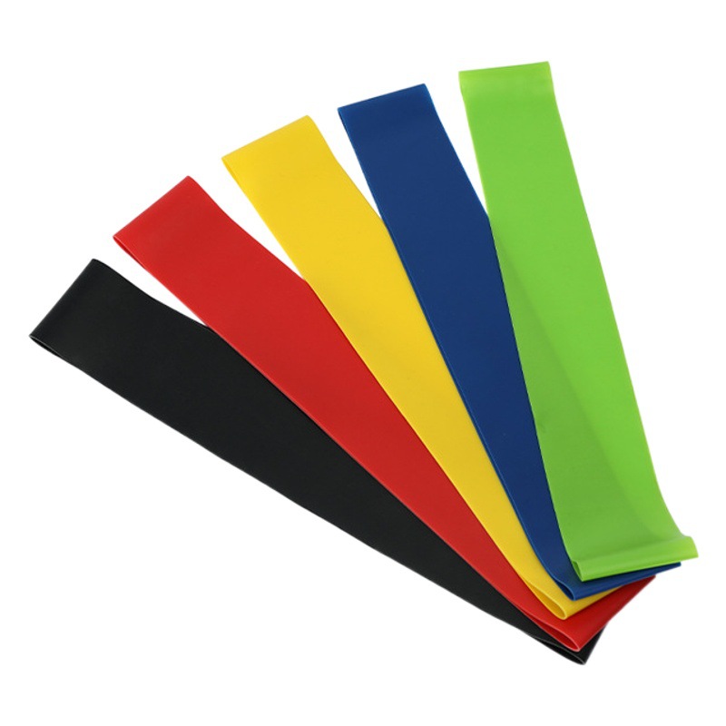 TPE ring resistance band tension ring beauty buttocks yoga fitness resistance band squat latex rubber band elastic ring