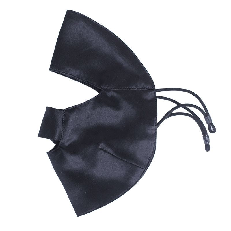 Picture of Silk sun mask sleep breathable full face cover summer UV mask mulberry silk oil smoke-proof veil for women