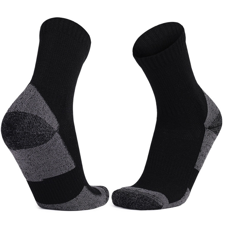 Merino Wool Socks for Autumn and Winter, Fashionable Snow Socks for Men, Mid-Calf Ski Socks, Sports Towel Socks, Cashmere Socks for Women