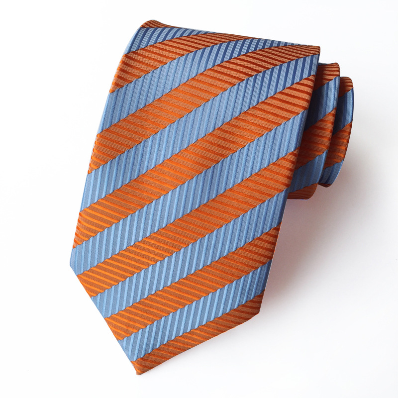 Picture of Manufacturers wholesale tie polyester jacquard tie men's casual formal wear professional business tie in stock supply
