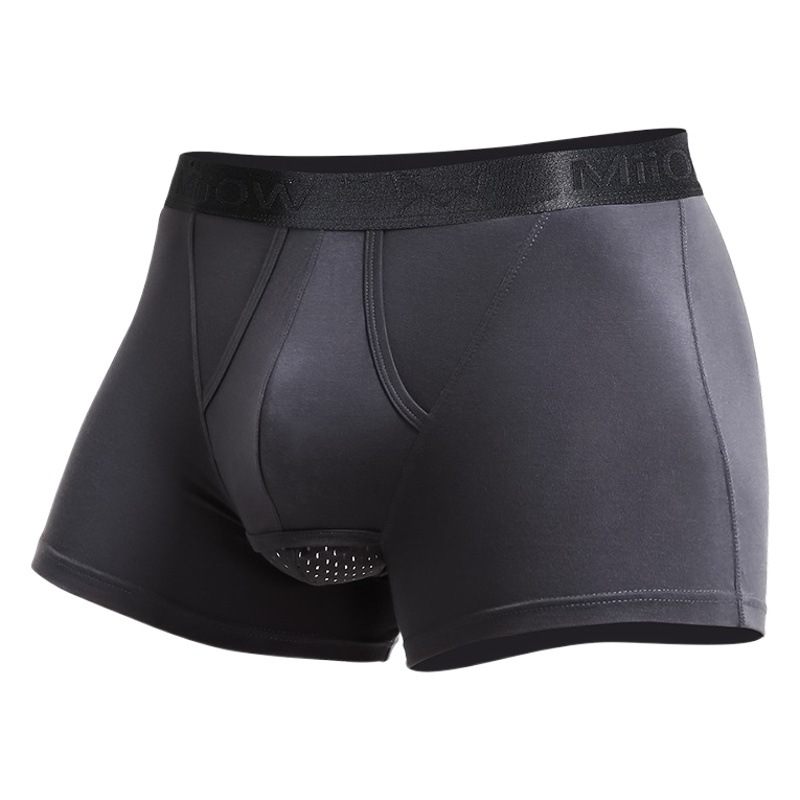 Summer Men's Underwear, Men's Foreskin Separation, Long and Short Styles, Shorts with Scrotum Support, Boxer Briefs, Four-Corner Briefs