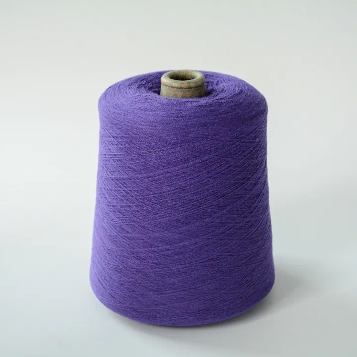 Picture of 15Nm-50Nm Color Spun Core-Spun Yarn Hengtai Manufacturer Cotton Wool Blended Dyed Elastic Yarn