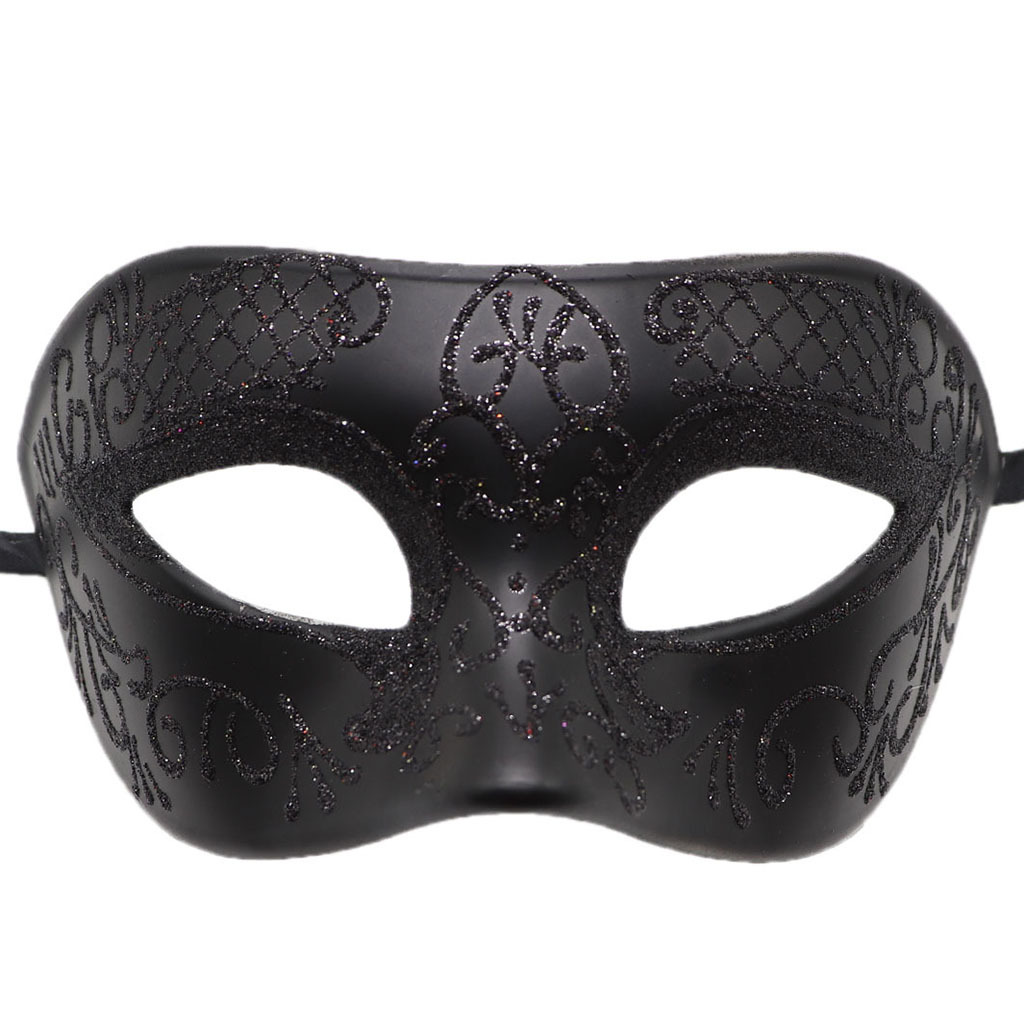 Picture of Men's Masquerade Mask Halloween Ghost Festival Carnival Roman Flathead Mask Show Party Party
