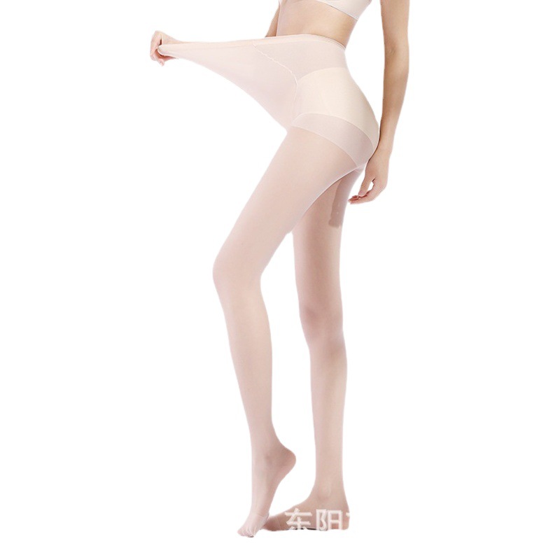 Maternity Stockings, Large Size, Belly Support, Snag-Resistant, Sheer Leg Artifact, Spring and Summer Thin Solid Color Pineapple Socks, Anti-Snagging Pantyhose