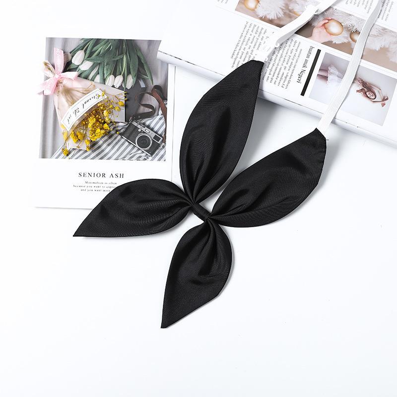 Picture of Goldfish Knot Jk Bow Tie Imitation Triangle Towel Free Slayer Suit Scarf Japanese Bow Uniform Collar wine red
