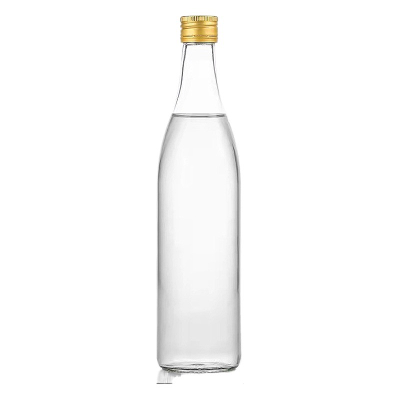 Picture of Factory in stock wholesale one Jin white wine bottle 500ml niu er same style home-brewed empty wine bottle sealed transparent exquisite