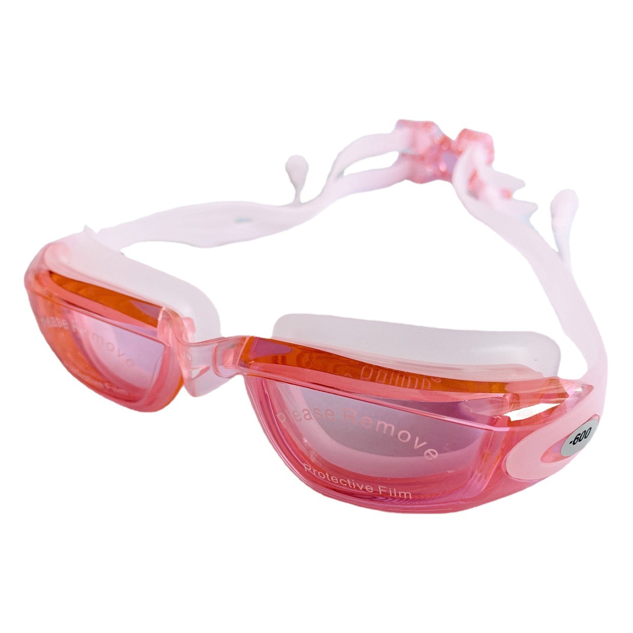 Picture of Myopia swimming goggles HD waterproof anti-fog swimming glasses men and women large frame goggles new goggles with earplugs