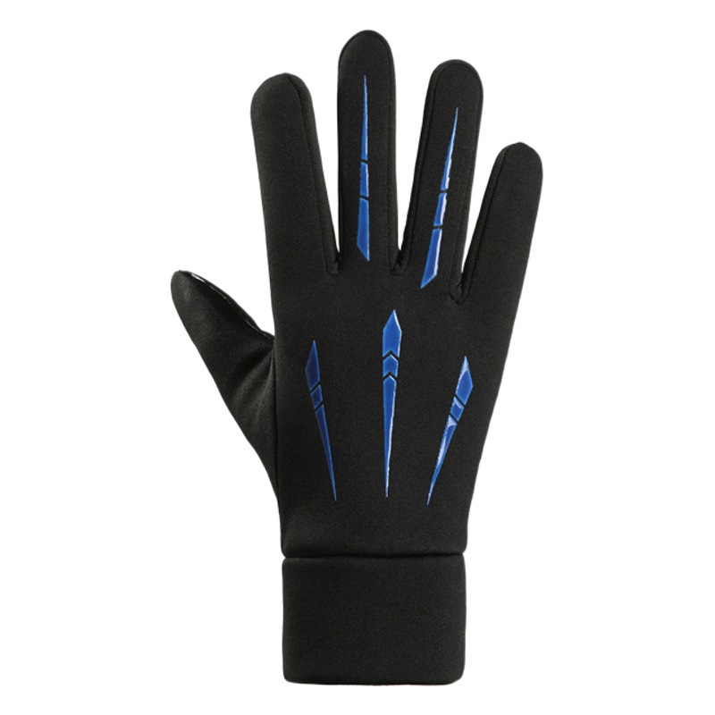 Gloves Men's Winter Warm Touch Screen Windproof Waterproof Non-Slip Driving Outdoor Riding Plus Velvet Gloves Women's Gloves