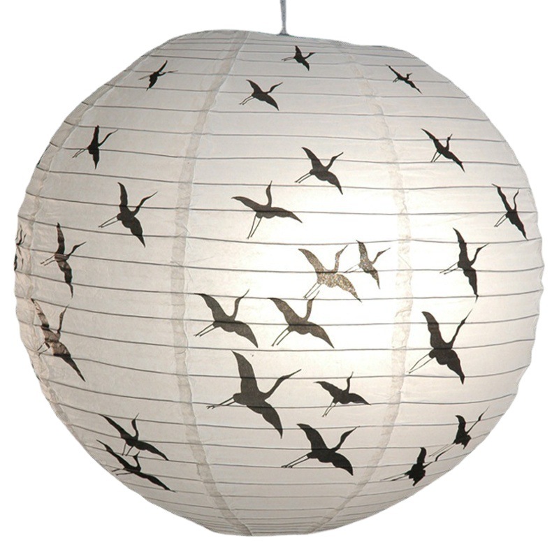 Paper Lantern wholesale AliExpress paper lantern wholesale mid-autumn festival lantern foreign trade export folding round lantern wedding
