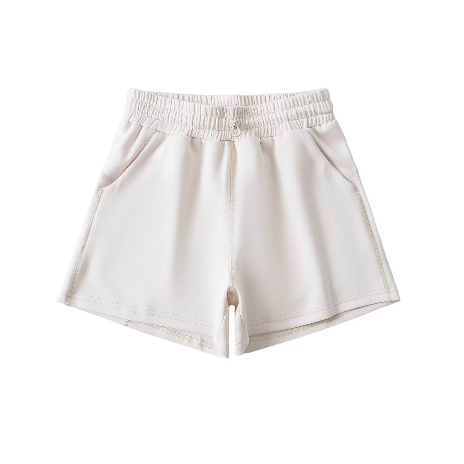 Picture of 2024 Summer New Elastic Basic Yoga Loose Straight Sports Shorts Women's Hot Girls High Waist Shorts