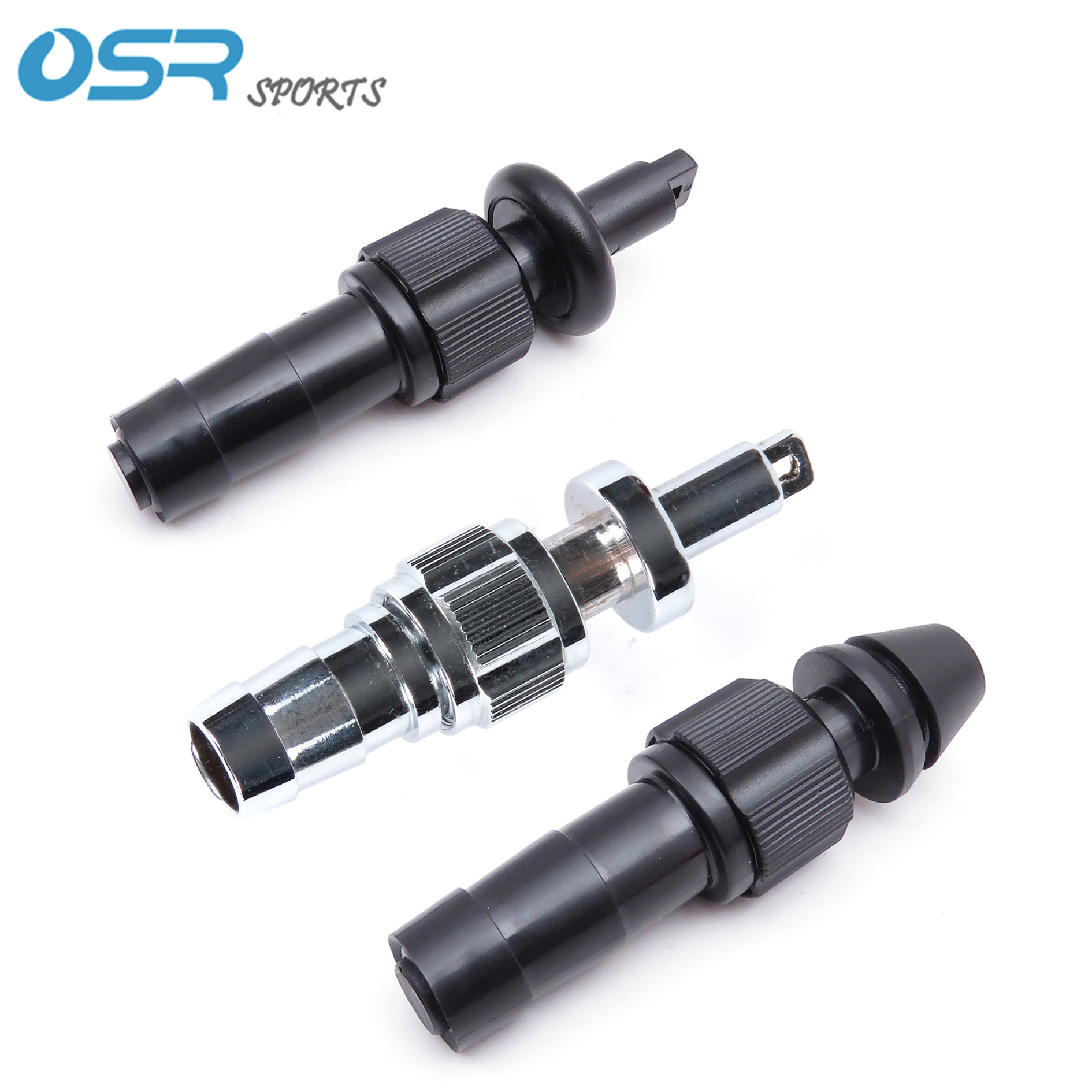 Metal plastic two-way blowing nozzle for diving snorkeling life saving SMB elephant buoy life jacket