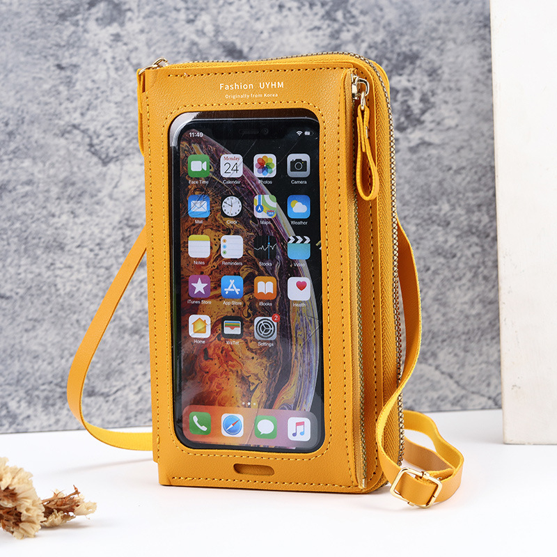 Picture of Touch Screen Mobile Phone Bag for Women 2025 New Versatile Fashionable Small Shoulder Bag Multi-Functional Zipper Mobile Phone Bag Shoulder Bag