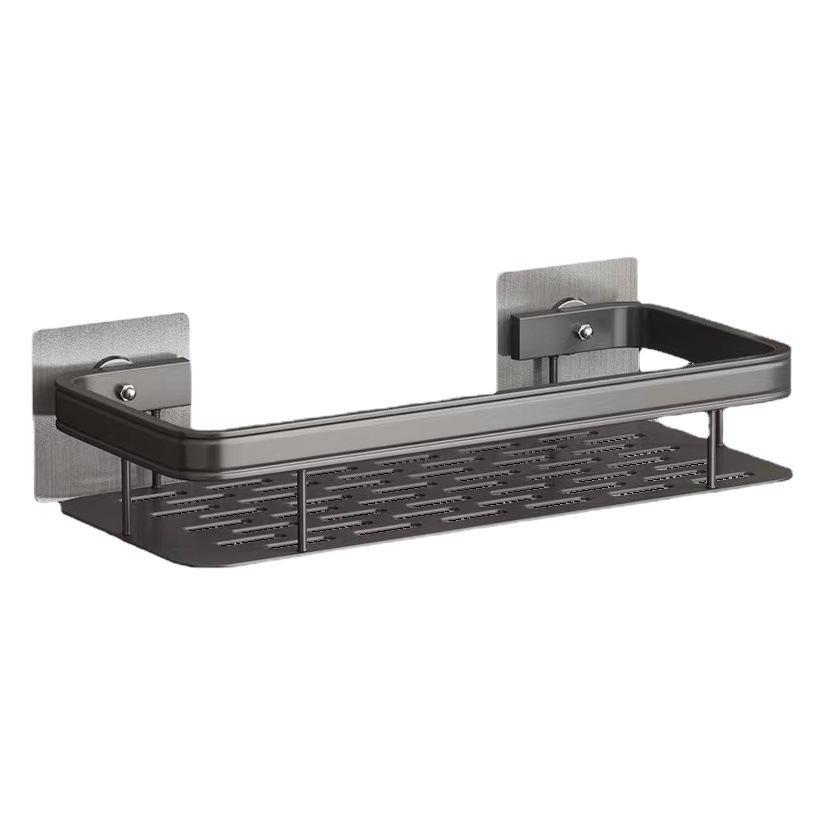 Source Factory Bathroom Storage Rack, No-Drill Bathroom Sink Toiletries Organizer Rack