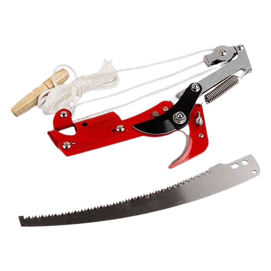 Gardening Telescopic High-Altitude Shears Garden Tools High-Branch Saw High-Branch Shears Pruning Branch Scissors Fruit Tree Aluminum Pruning