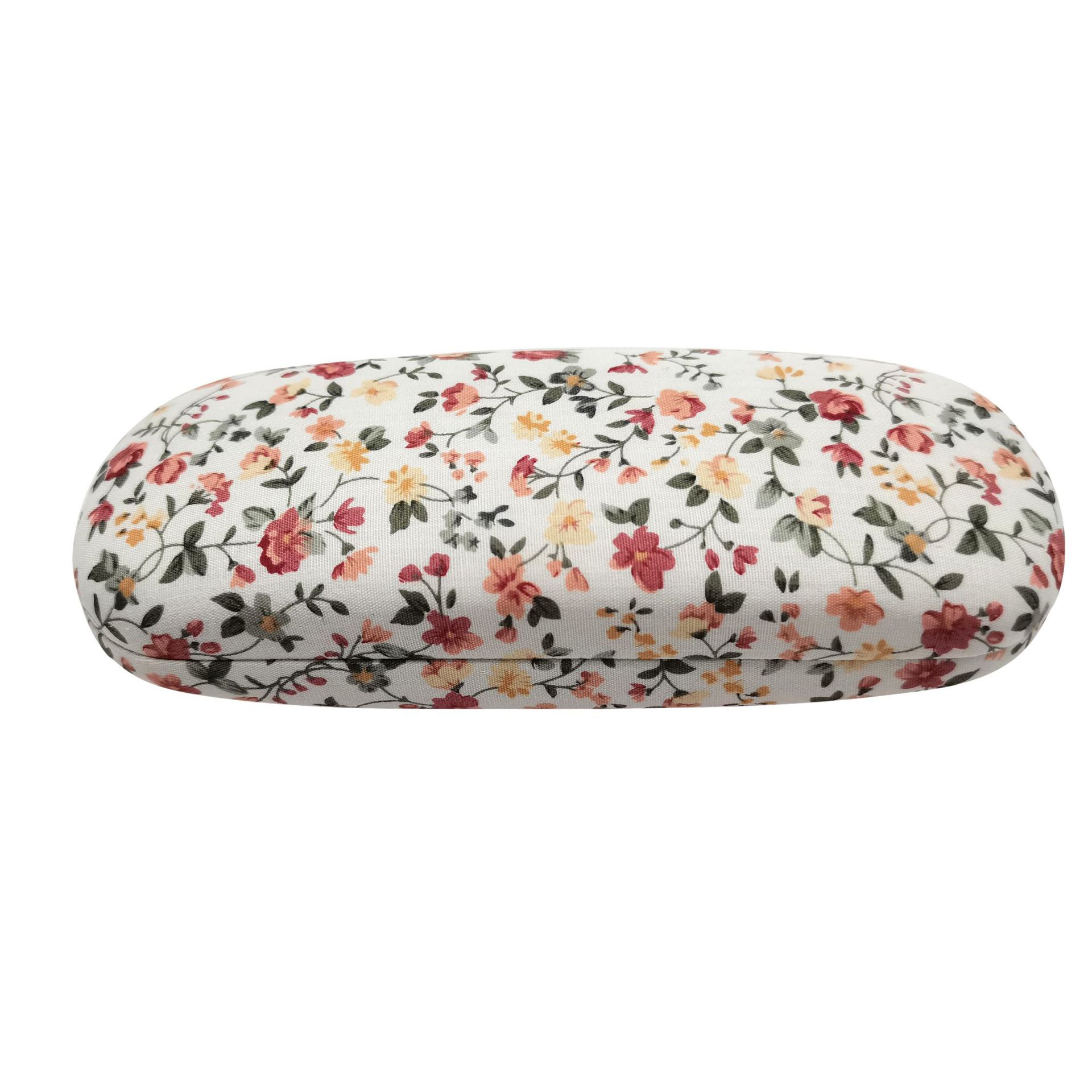 Picture of Cotton Floral Folding Glasses Box Vintage Floral Refreshing Simple Glasses Box Pastoral Folding Glasses Box