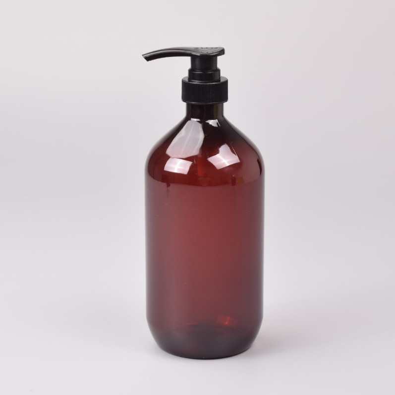 Picture of 1000ml brown shampoo empty bottle pet hair conditioner bottle shower gel hand sanitizer empty bottle Lotion Bottle