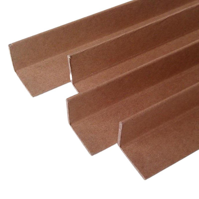 40x 40x 4mm 700 paper corner protector L type paper guard Kraft paper edge board carton anti-collision paper free proofing