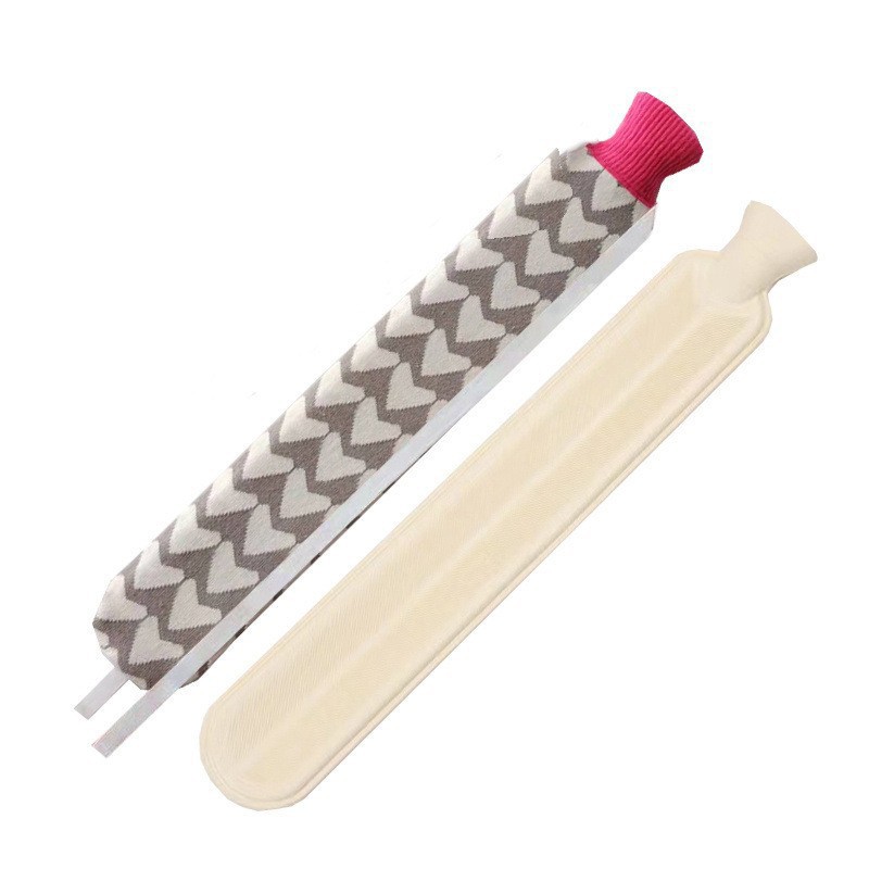 Picture of Belt hot compress warm hand water bag warm shoulder neck plush rubber hot water bag Flushing strip warm hand treasure spot wholesale