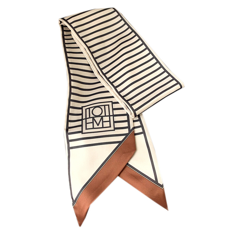 Picture of Popular Spring and Autumn Long Scarf Women's Korean Style Summer Decoration Shirt Suit Scarf Hair Belt Ribbon Scarf
