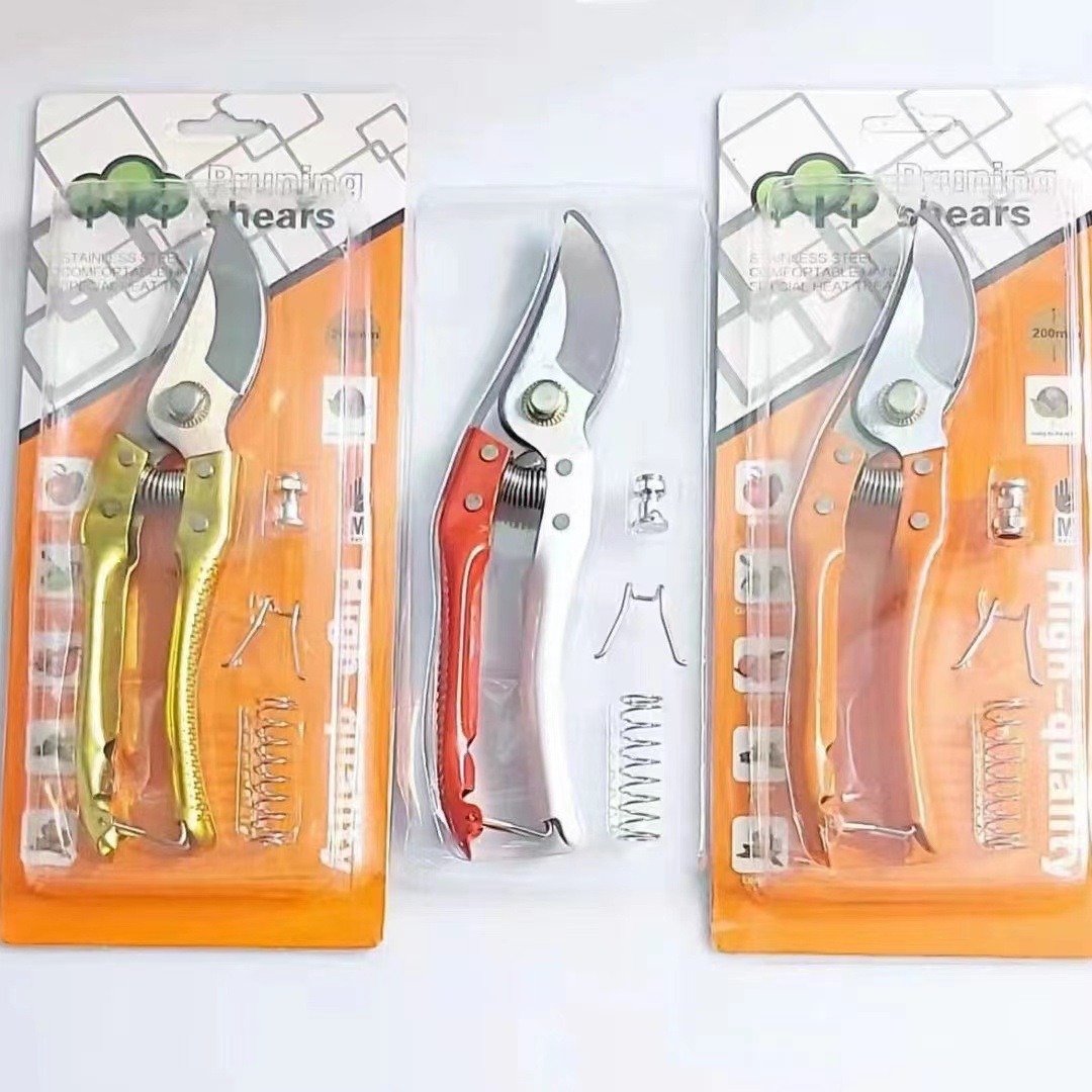 Pruning Shears for Fruit Tree Trimming, Suitable for Apple Trees, Pear Trees, Cherry Trees, and Thick Branches, High Hardness Gardening Shears