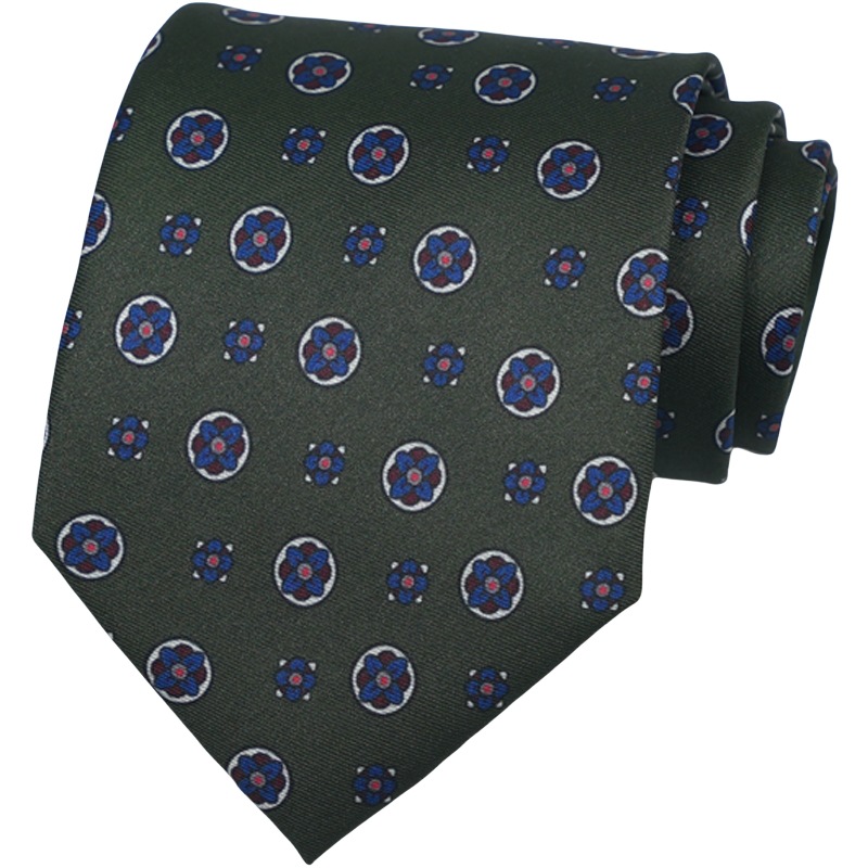 Picture of Dress tie men's Korean British style gentleman retro pattern 9CM hand-made student work business professional wear