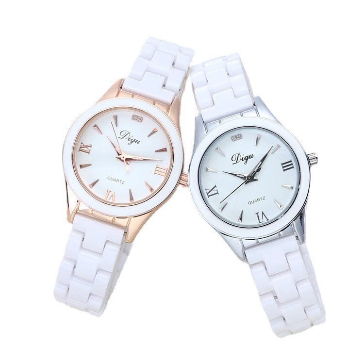Casual explosions new Korean brand ladies luminous quartz watch ceramic women's watch waterproof student watch wholesale