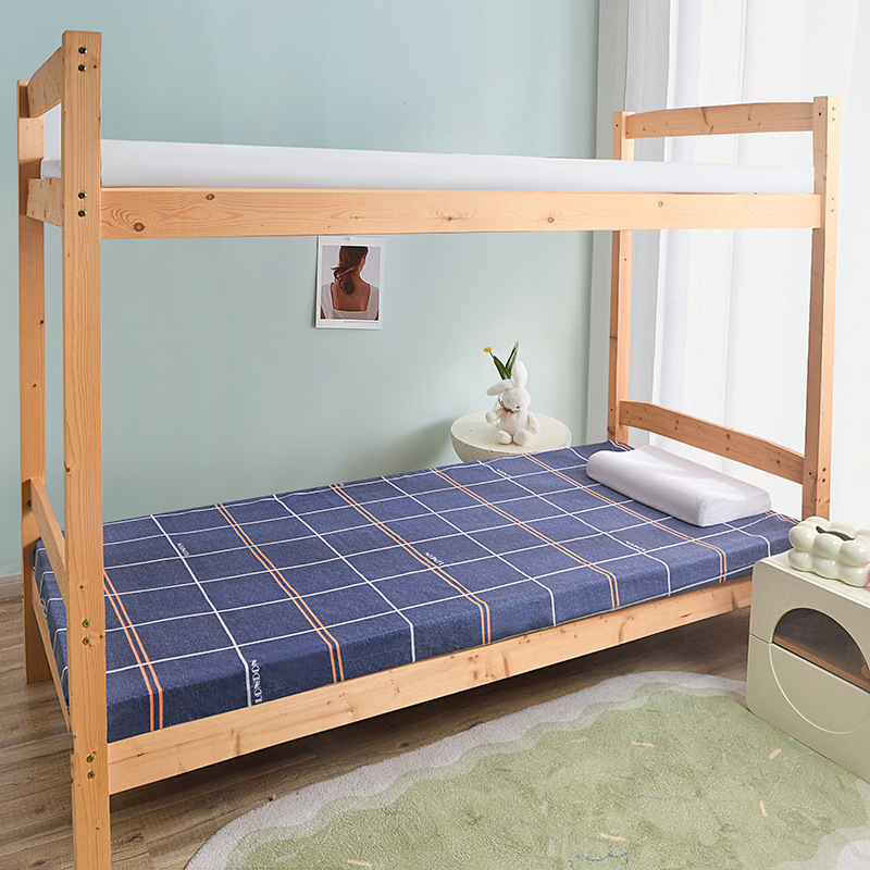 Picture of Student Dormitory Mattress Thick Cushion 1.2 m Dormitory Single Memory Sponge High Resilience Hard Cotton for School