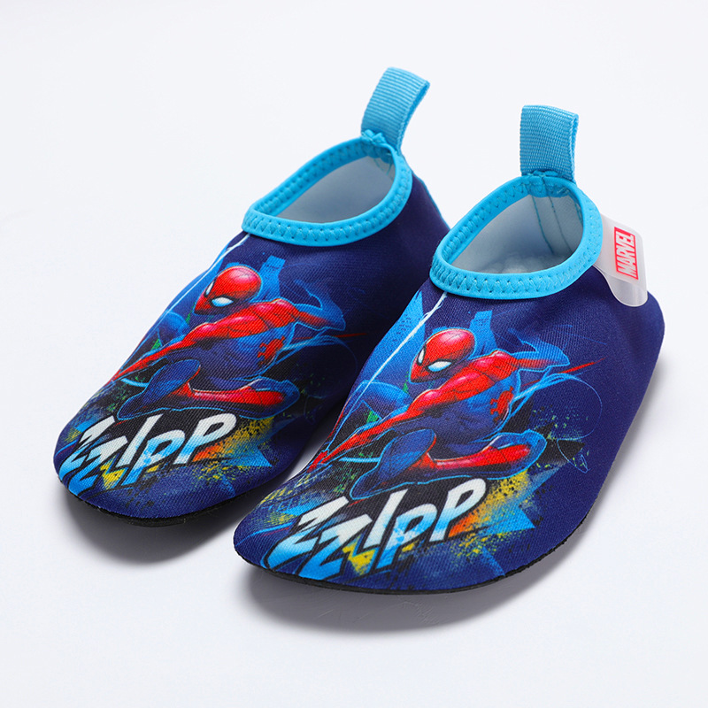 Picture of New Disney Children's Beach Shoes Non-slip Anti-cut Swimming Tracing Soft Shoes Baby Wading Diving Shoes 0-7 Years Old