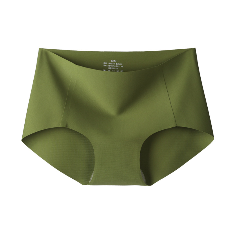 Picture of [32 Colors] 7A Antibacterial Japanese Ice Silk Mid-waist Traceless Panties Women's Thin Women's Modal Girls' Panties
