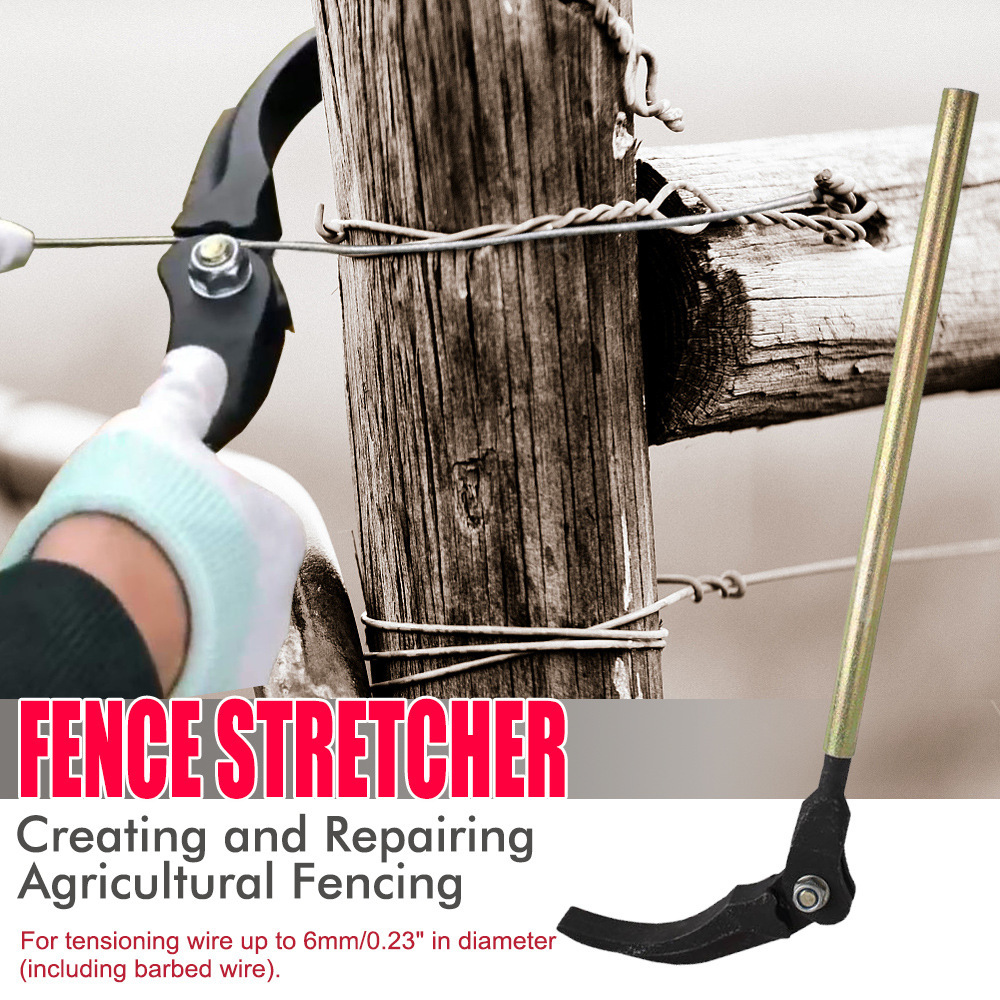 Fence Tightener Fence Line Stretcher Barbed Wire Fence Tensioner Fence Tool