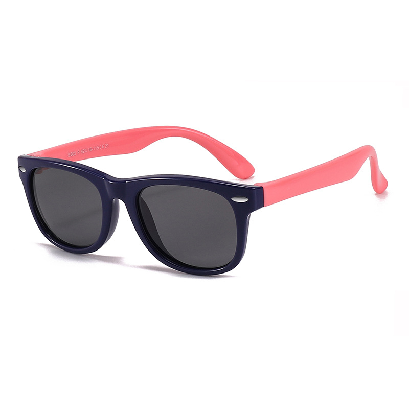 Picture of Factory new spot wholesale silicone UV protection sunglasses baby glasses polarized children sunglasses 802