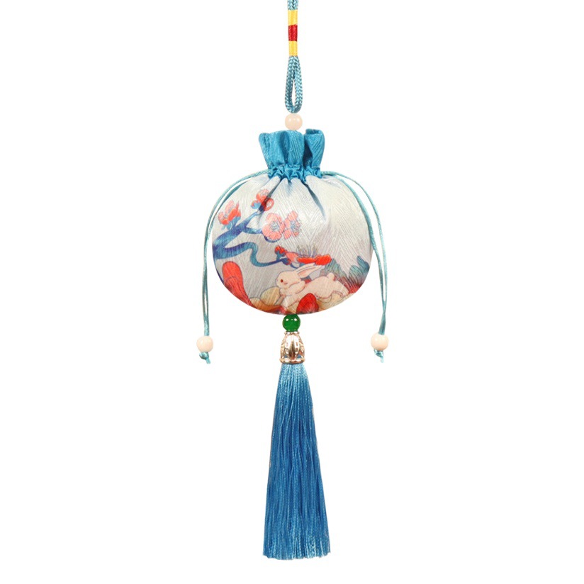 Dragon Boat Festival Traditional Sachet, Portable Car Hanging Ornament, Empty Pouch, Lotus Bag, Mugwort Sachet, Dragon Boat Festival Limited Edition