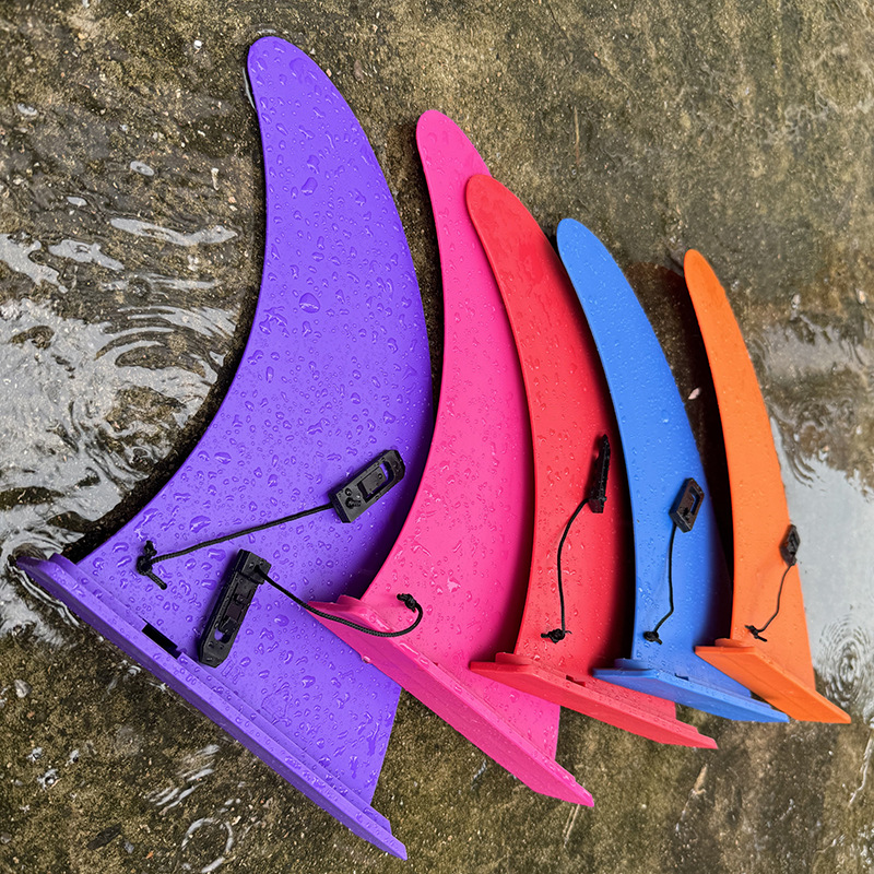 9-inch surfboard slide buckle paddle board plug-in central large fin water slide water flap tail rudder water diverter