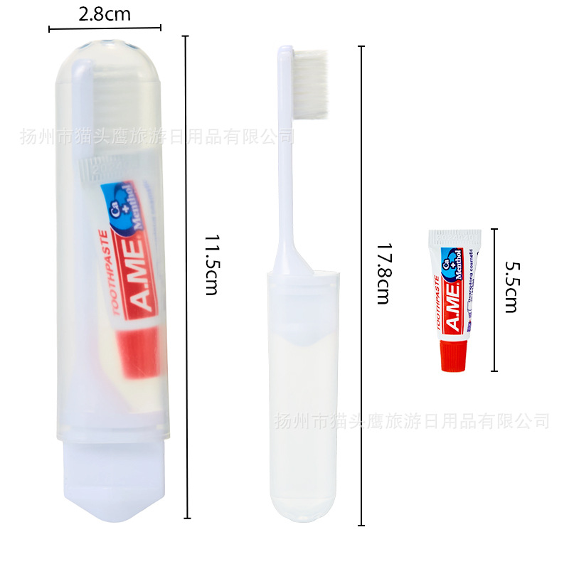 Picture of Portable Travel Folding Toothbrush Non-Disposable Air Travel Soft Hair Mini Household Baixiu Celebrity Toothbrush
