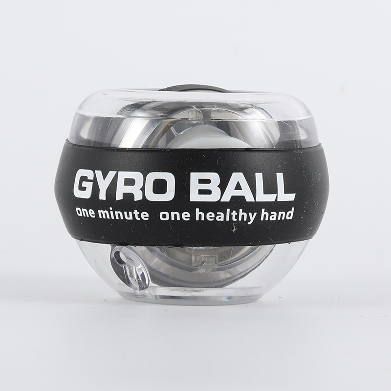 Picture of Source Manufacturer Wrist Strength Ball Fitness Arm Strength Muscle Training Self-Starting Colorful Light Platinum Black Gyro Grip Ball