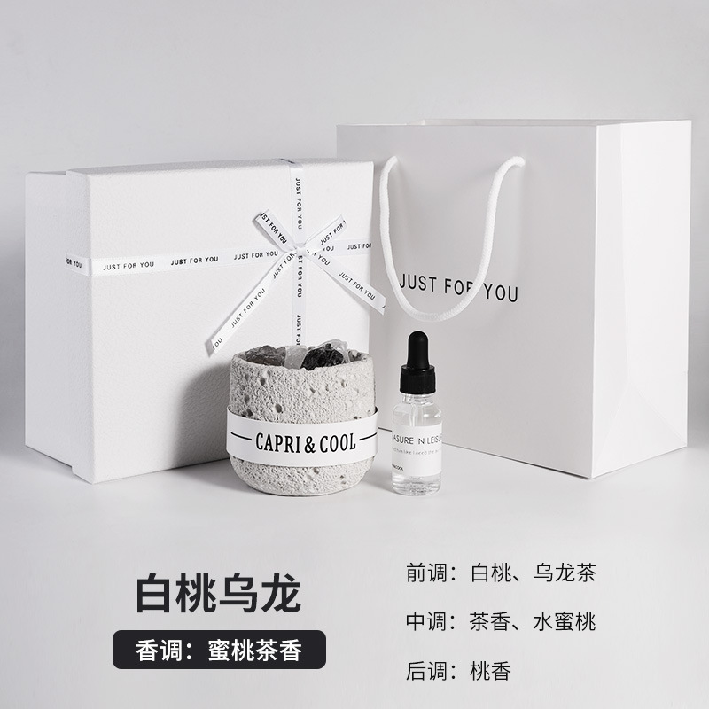 Picture of Lover's March 8Th Scented Candle Gift Box Indoor Creative Glass Cup Atmosphere Incense Fragrance Accompanying Gift List