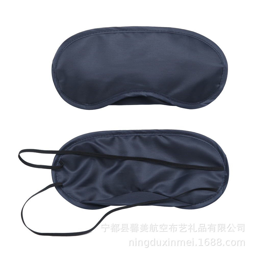 Picture of Shading breathable eye mask polyester eye mask tile packaging expansion training activity sleep eye mask gift wholesale