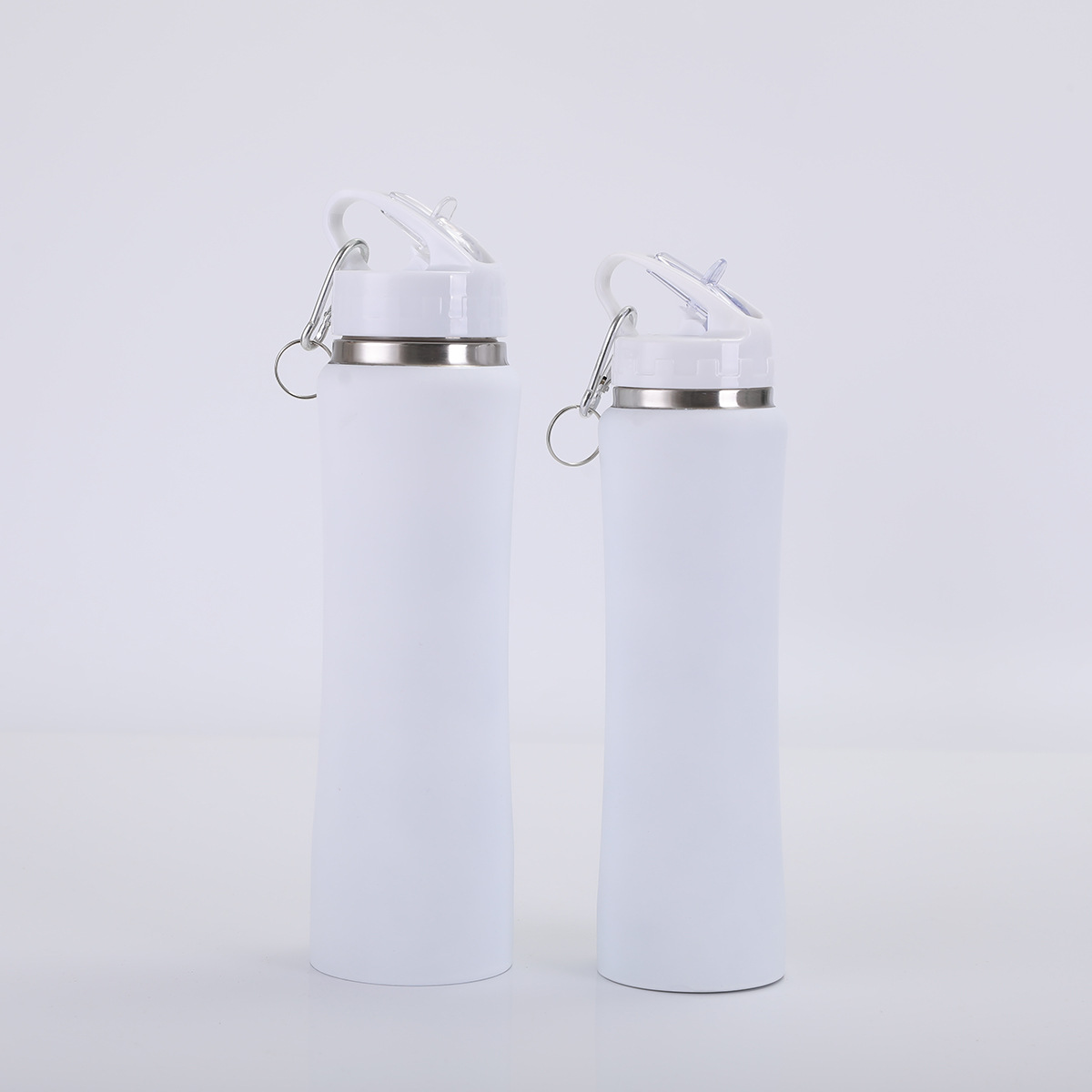 Picture of Cross-border 304 stainless steel straw accompanying cup small waist large capacity thermos cup outdoor portable sports kettle