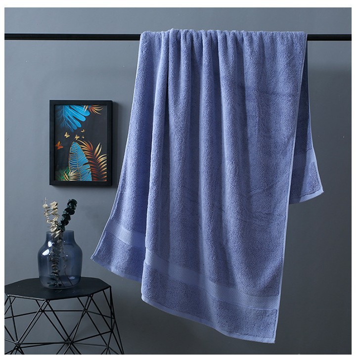 Picture of Factory wholesale cotton thick 800g bath towel long staple cotton 80*160 beach towel adult increase absorbent hotel bath towel
