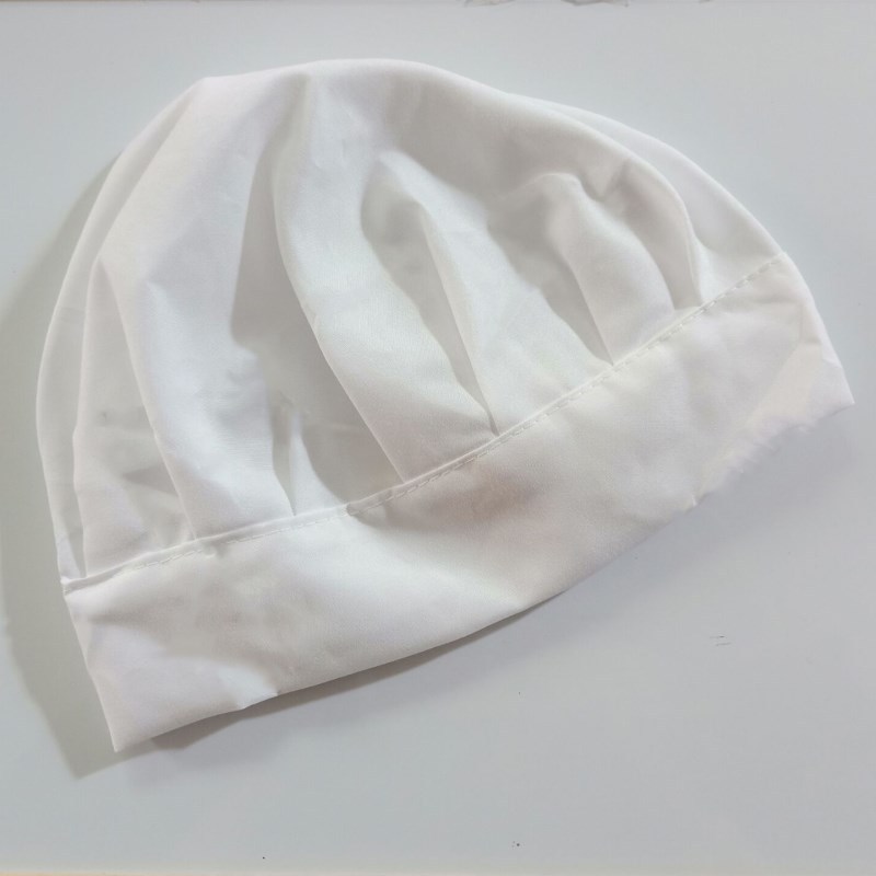 Foreign trade Korean style children's chef hat white children's small chef hat round kindergarten play house chef hat wholesale
