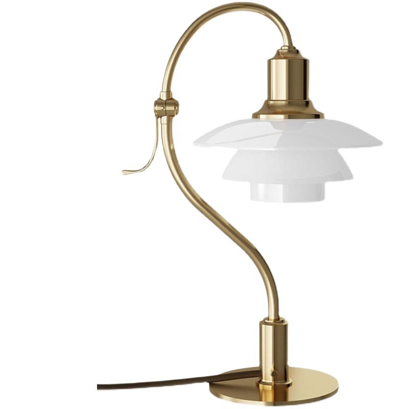 Scandinavian Bauhaus Bedroom Bedside Lamp Normcore Danish Designer Creative Study Desk Ph Wind Chime Table Lamp