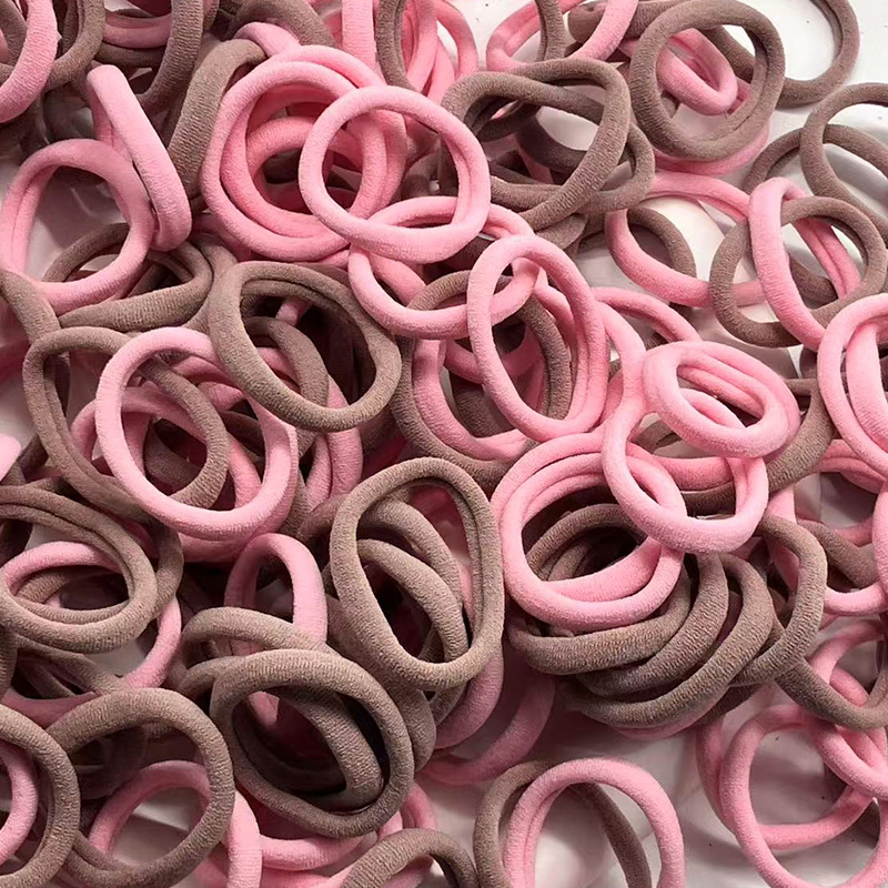 Picture of Single Wholesale Black Headband Hair Tie for Women Korean Style High Elasticity Does Not Hurt Hair Rubber Band High Ponytail Baby Hair Accessories
