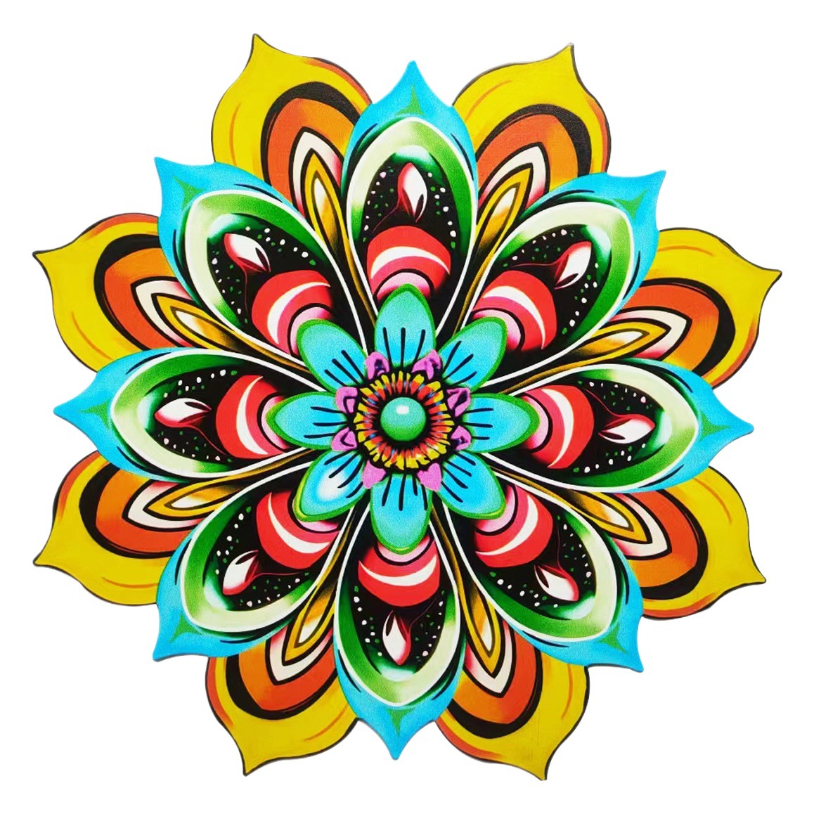 Amazon hot sale sun new cross-border supply new sun wall decoration iron crafts