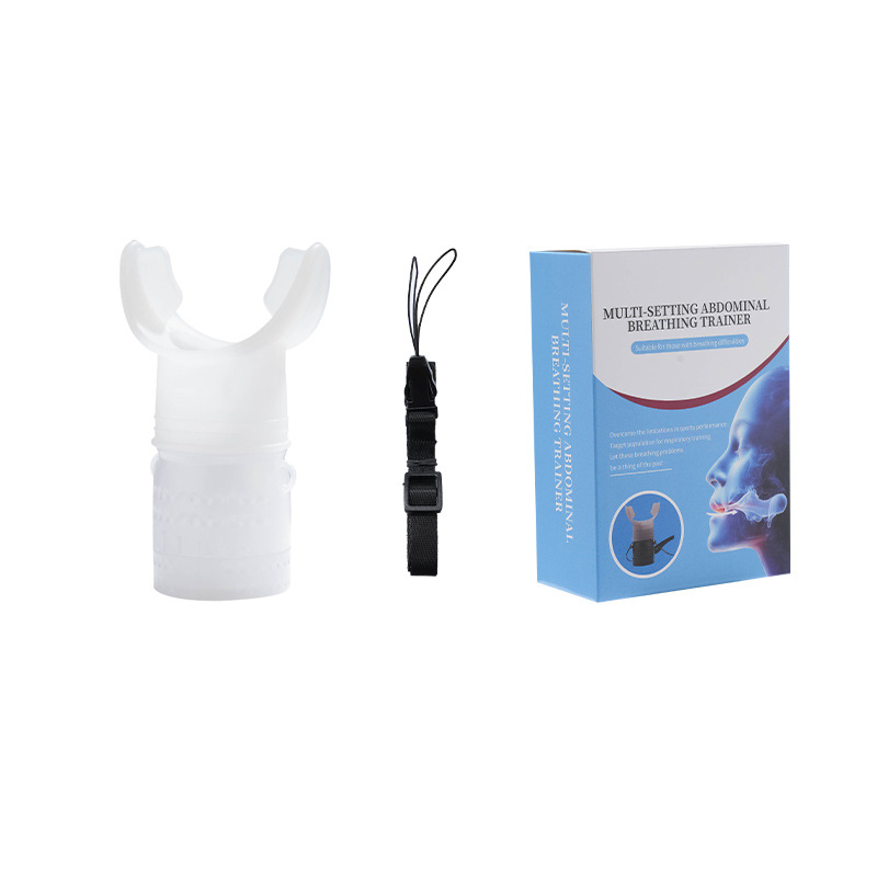 Picture of Cross-border in stock Fitness Trainer Portable Vital Capacity Abdominal Adjustable Resistance Breathing Trainer