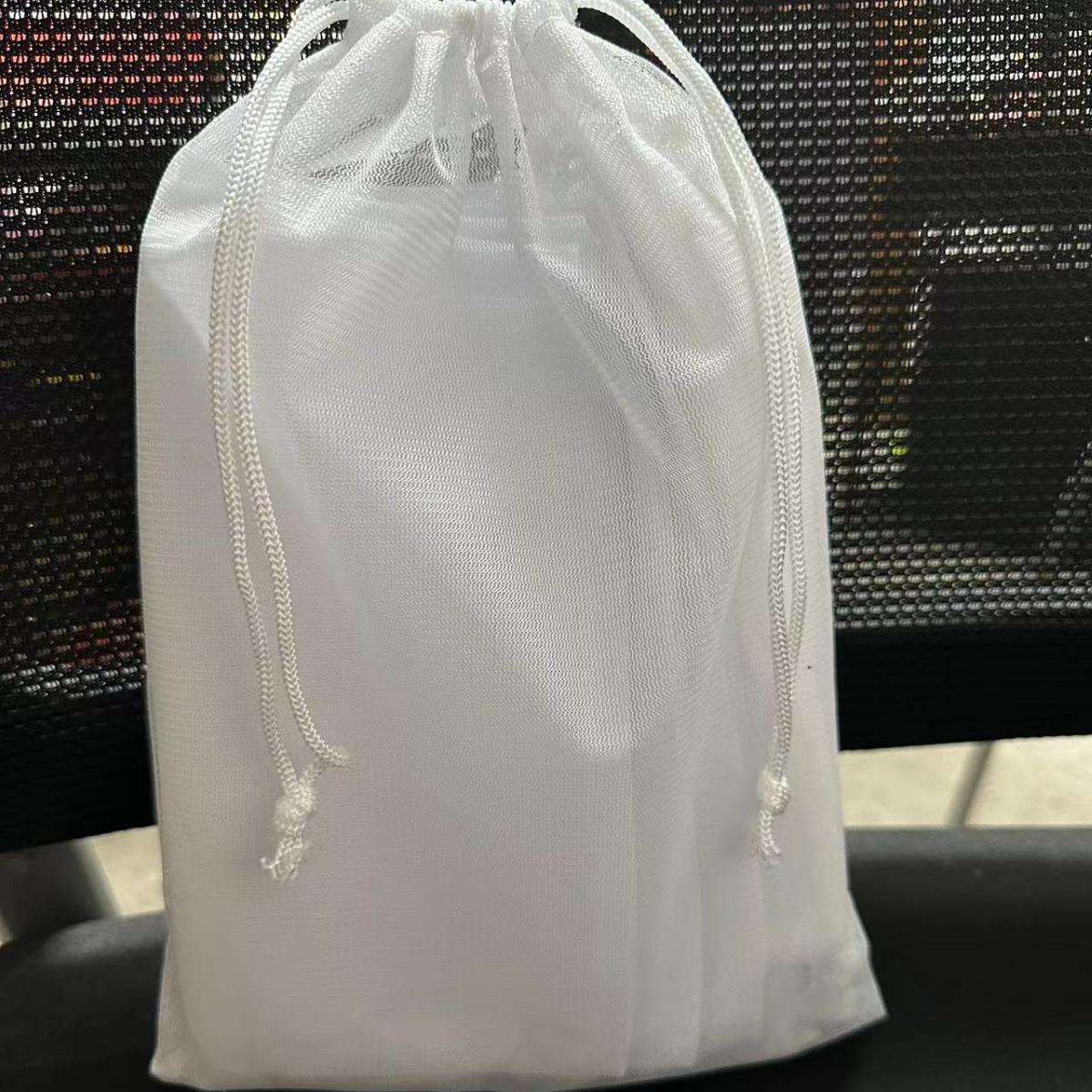 Factory in stock dense mesh drawstring bag bag storage bag