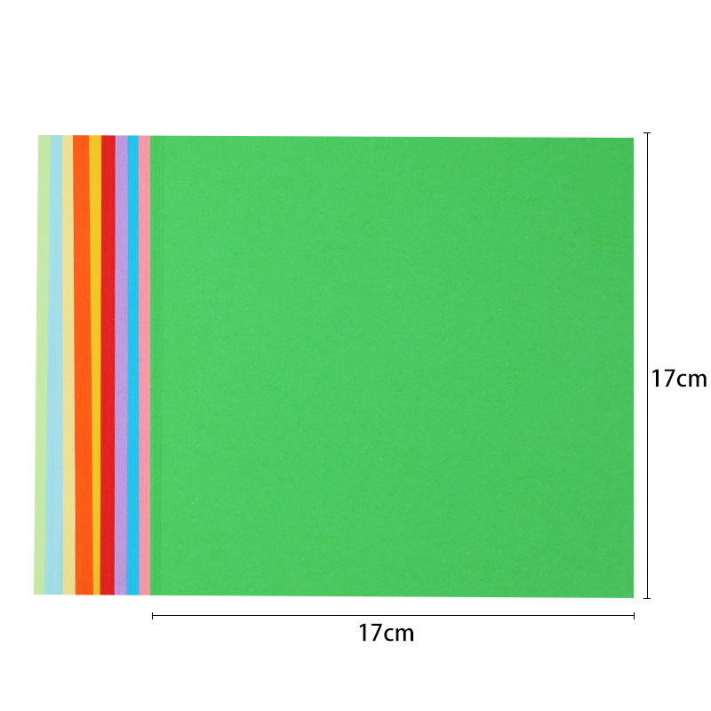 Picture of In stock wholesale 15cm square handmade paper folding special color paper cutting kindergarten color paper crane color paper