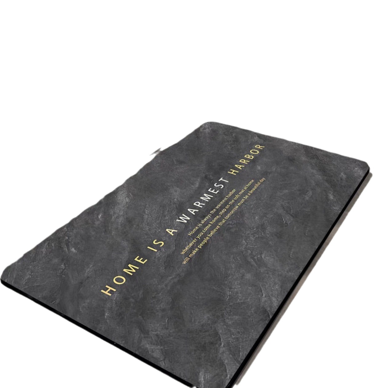 Disposable diatom mud household entrance bathroom absorbent floor mat kitchen bathroom rubber non-slip large floor mat