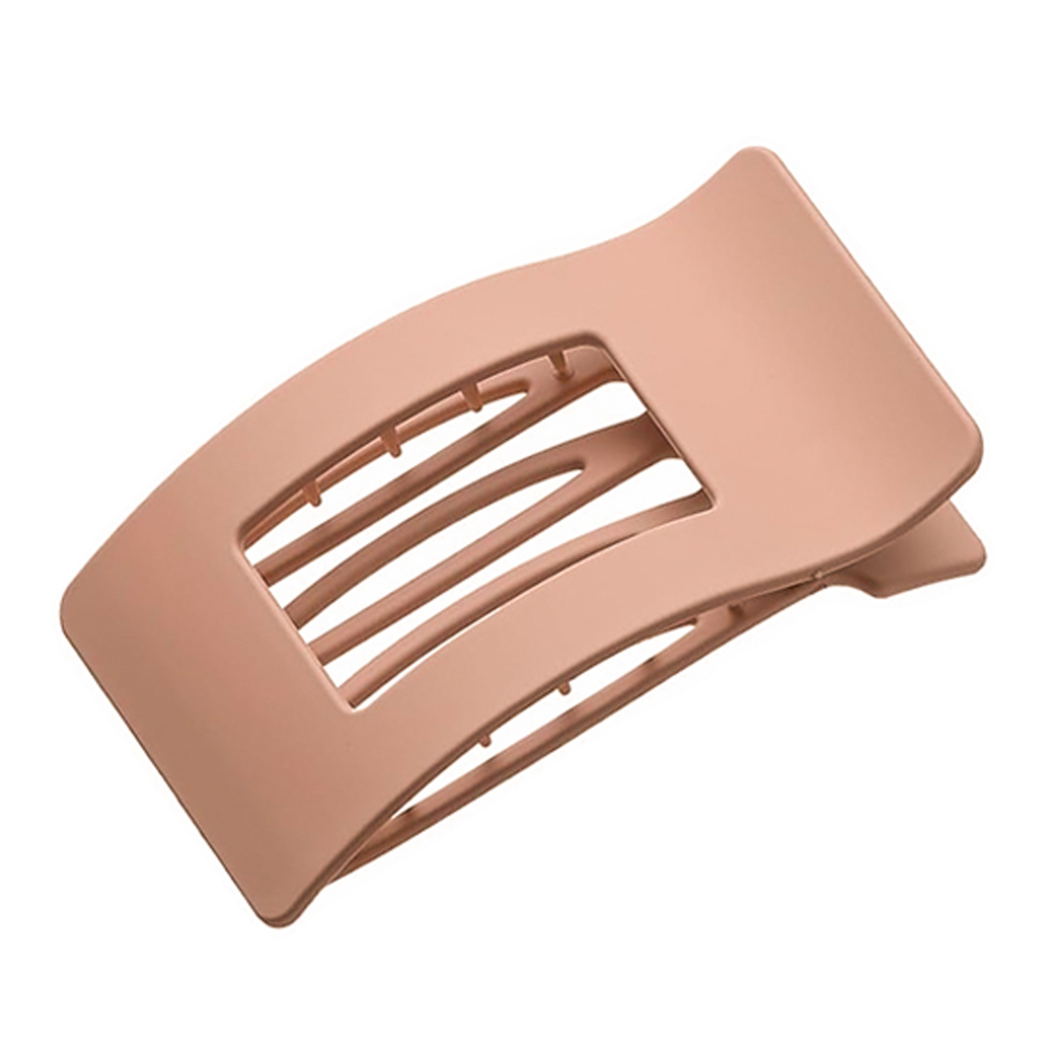 Picture of Cross-Border Large Flat Duckbill Clip Oval Hair Claw Clip European and American Fashion Back of the Head Claw Clip French Matte Hair Accessory